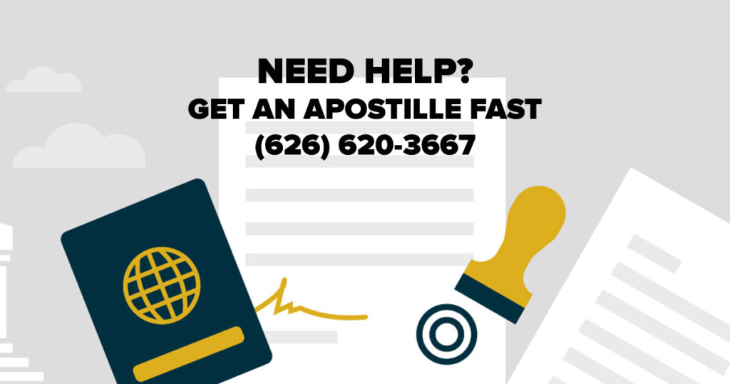 We can help you get a California Apostille Fast